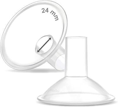 Maymom MyFit Crater 24mm 2-Piece Breast Shield for Medela Pumps