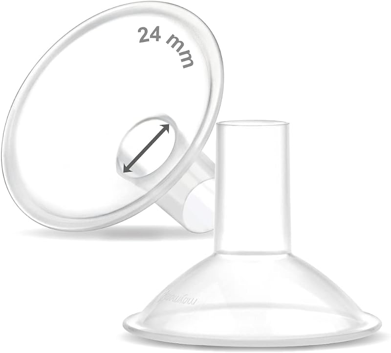 Maymom MyFit Crater 24mm 2-Piece Breast Shield for Medela Pumps