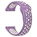 DEKER Bands Compatible with Fitbit Versa/Versa Lite/SE Smartwatch Bands, Breathable Soft Silicone Adjustable Replacement Bracelet Strap Wristbands (Small 5.5-6.7