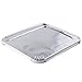 A World of Deals Half Size Foil Steam Lids - 30 Count