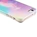 Pastel Gradient for iPhone SE 5S 5 Protective case uCOLOR Abstract Cloud for iPhone SE 5S 5 Dual Layer Protection Tough Case