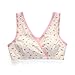 EMY Nursing Bra Maternity Bra 4 Pack Wrap Sleep Bra for Maternity to Nursing Seamless Cotton (M (Asian tag L))