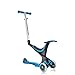 Globber Evo 3 Wheel 5-in-1 Convertible Scooter (Light Blue)
