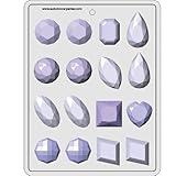 Extra Large Gems Assorted Styles Hard Candy Mold