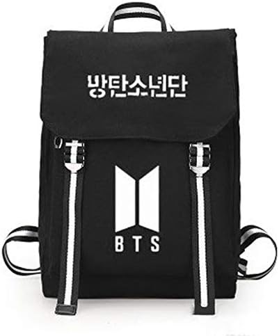 Amazon Co Jp Saitrewed Bts 防弾少年団 リュック サック 双肩バッグ 韓流バック 大容量 通勤 通学 おしゃれ かばん 人気 応援グッズ お出かけ デート おしゃれ 男女共用 軽い 多機能 韓国スター 韓国ファッション ブラック ホビー