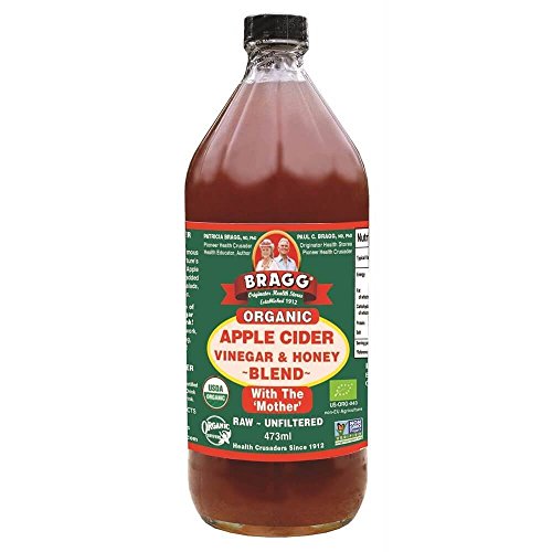 Bragg Organic Apple Cider Vinegar & Honey Blend 473ml (Pack of 2)
