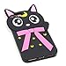 iPhone 7 Plus Case, MC Fashion Cute 3D Japan Cartoon Sailor Moon Crystal Black Cat Luna Protective Silicone Rubber Case Skin for iPhone 7 Plus (2016) (Sailor Moon Crystal-Luna Cat)
