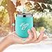 21st Birthday Gifts For Women- Finally 21 -Womens Gift Under 25 Dollars - 12 oz Stainless Steel Stemless Wine Tumbler with Lid And Straw -Insulated Travel Wine Glass- Wine Glasses With Funny Sayings