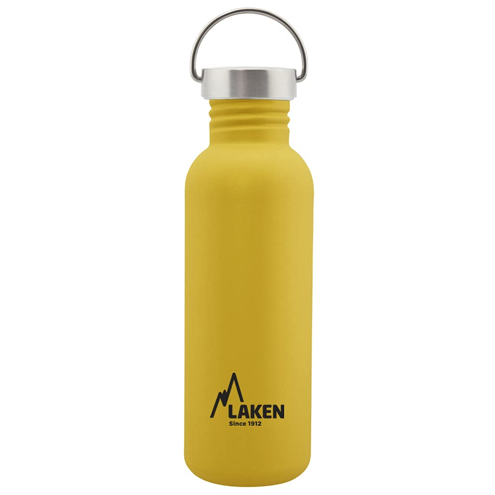 Laken Unisex - Adult BSH75AM Water Bottle Yellow 750ml