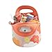 BUILT 5158491 Gourmet Getaway Mini Soft Neoprene Lunch Tote Bag-Lightweight, Insulated and Reusable, Bright Flower