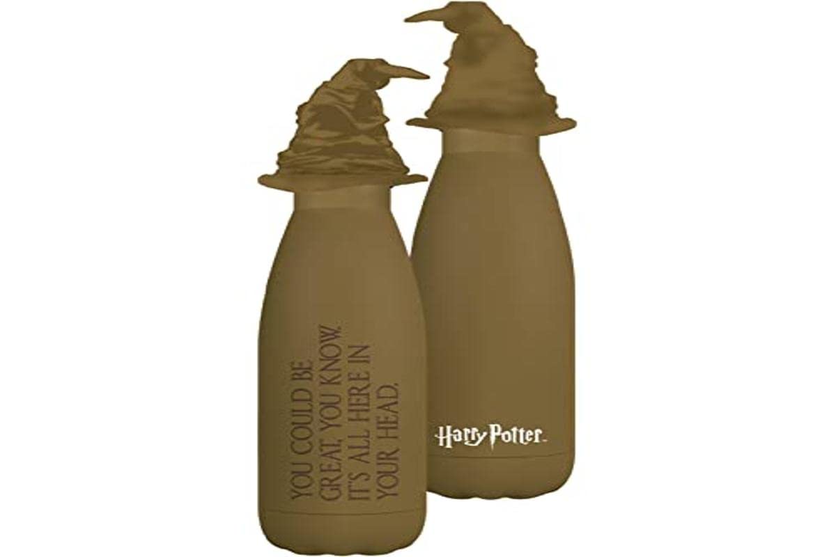 Harry Potter - Water Bottles - Harry Potter Metal Water Bottle - Sorting Hat