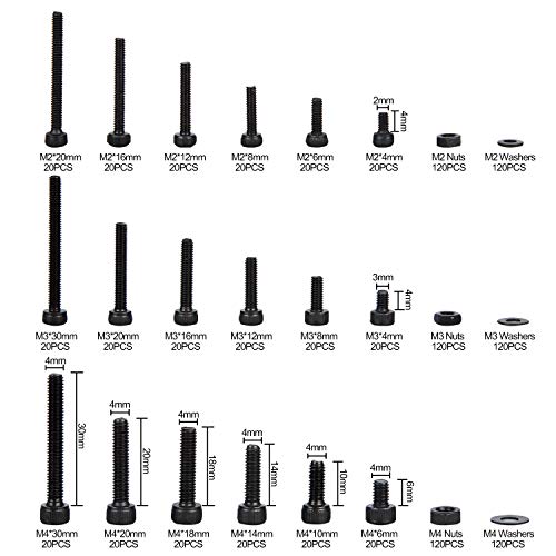 4 Kwokker+Pieces+Screws+Assortment+Storage