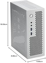 Lodokdre A09 Mini ITX HTPC Computer Case USB3.0 Gaming PC Chassis Silver view 9