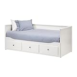 Ikea Daybed frame with 3 drawers, white 828.142911.1038
