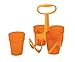 Fiskars 12-34687097J Back to School Supplies Art Supply Organizer Caddy, Orange