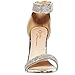 shoewhatever Olivia Jaymes Women's Stiletto High Heel Sandals with Rhinestone Ankle Strap Open Toe Dress Party Formal Pump Shoes