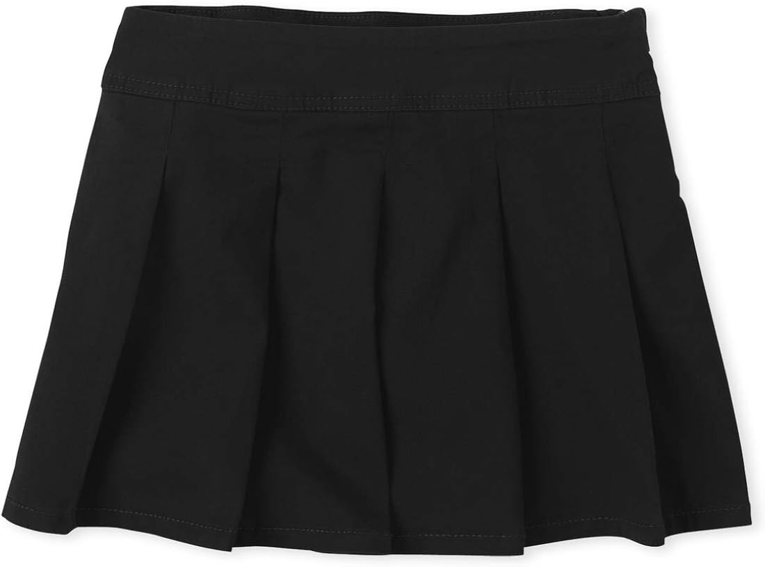 The Children's Place Girls' Uniform Pleated Skort: Clothing