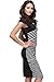 New Women Pinup Celeb Striped Tunic Party Wear To Work Sheath Shift Pencil Dress