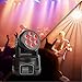 SevenStars 60W Moving Head Light, RGBW DJ Light 9/16 Channel DMX-512 Spotlight for Bars, Disco, Church, Club, Party