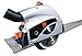 WEN 36055 9-Amp Plunge Cut Circular Track Saw with 2 Guide Rails