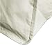 Simple Ecology Organic Cotton Deluxe Reusable Grocery Shopping Bag with Bottle Sleeves and Rigid Bottom Support (UPDATED DESIGN) - Natural 3 Pack