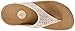 FitFlop Women's Novy Toe Post Flip Flop, Nude, 7 M US
