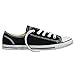 Converse Womens Chuck Taylor All Star Dainty Ox Black Canvas Trainers 7 US