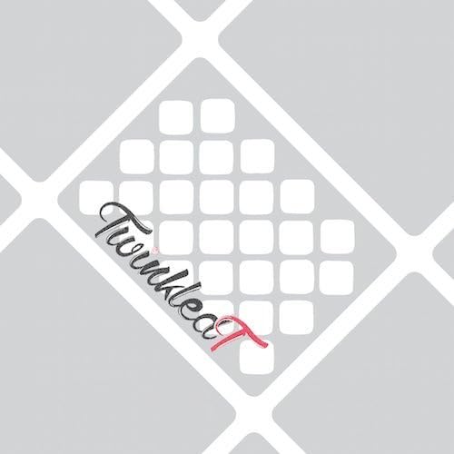 Original Fishnet Stencil Nail Vinyls By Twinkled T - 1 Sheet of 16 Stencils by Twinkled T
