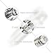 Car Air Purifier, Ionizer, Car Air Freshener, Air Cleaner | Removes Pollen, Smoke, Smell and Bad Odors - Mini/Compact size ideal for Automobile or RV (Silver)