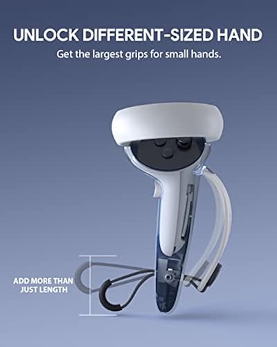 Aubika Rechargeable Controller Grips Cover for Meta/Oculus Quest