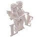 Puckator Sweet Cherub Couple Holding Love Letters