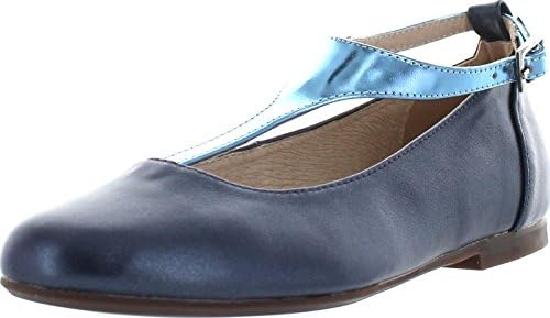 Girls 55-Francis Dress Flats with Ankle Strap