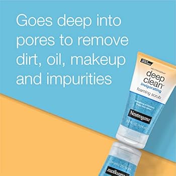 neutrogena deep clean invigorating foaming scrub