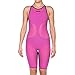 ARENA Powerskin Carbon Air Swim Suit - Closed Back, Fuchsia/Titanium Blue, 28