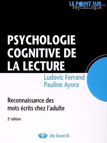 Psychologie cognitive de la lecture
