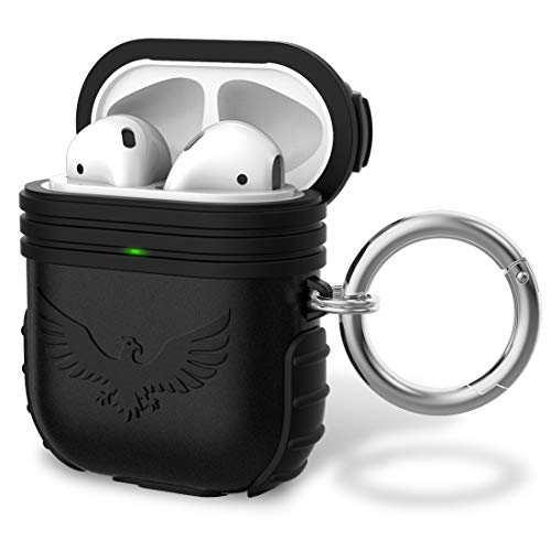 ایگرد | قیمت و خرید HALLEAST Compatible AirPods 2 \u0026 1 Case, Support  Wireless Charging Front LED Visible 2019 New Silicone Cover Compatible  Apple AirPods, Black