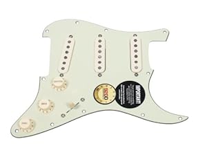 Amazon.com: Fender Original '57/'62 Strat Loaded Pickguard ... eric johnson stratocaster series wiring diagram 