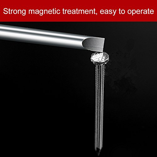 image for Rocaris 6pcs 2 in 2.0-6.0mm Flat Head Slotted Tip Magnetic Slotted Scr