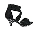 Dream Pairs SWEETY-02 Dressy Ankle Strap Rhinestone Low Heel Platform Sandals Shoes(Toddler/ Little Girl)New