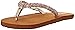 Reef Little Twisted Stars Sandal (Infant/Toddler/Little Kid/Big Kid), Tan/Pink Glitter, 2/3 M US Little Kid