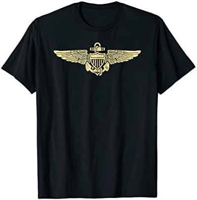 Naval Aviator ApparelNaval Aviator Shirt Naval Officer Pilot Wings Tee