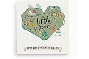 Lucy Darling Baby Journal - Stylish, Eco-Friendly 106 Pages for Recording Precious Milestones, Just Add Photos and Writing