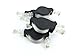 5 Pack 1.5m Retractable Ethernet Cat5 Rj45 LAN Network Cable