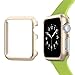 Josi Minea Apple Watch [38mm] Aluminum Protective Shell Bumper Case Cover - Premium Anti-Scratch & Shockproof Guard Shield for Apple Watch Series 3, 2 & 1 - 38mm [ Gold ]