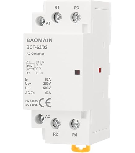 Blocco Contatti Ausiliari Heschen AS20 - 2 NA, 500V, Per Contattori CT1/HS1/HSR1 - Foto 4