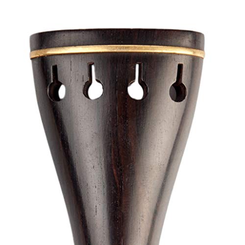 image for B Blesiya Durable Ebony 4/4 Violin Accessories Kit Tailpiece Tuning Pe