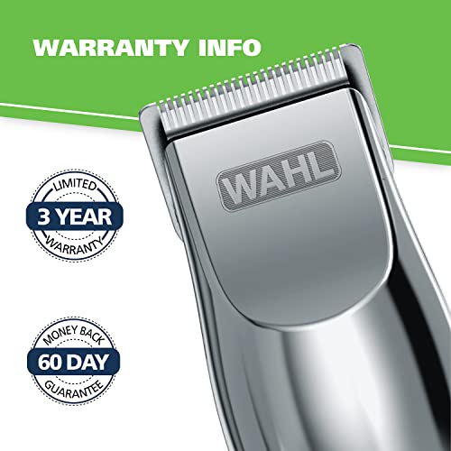 Wahl Cordless Rechargeable Beard Trimmer for Men with SelfSharpening