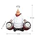 FishMM Resin Decorative Ornaments,Kitchen Decor,Cook Statue,French Chef Figurines with Toothpick Holder