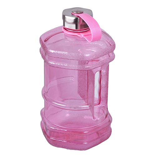 2.3 liter hexagon bpa free reusable plastic drinking water bottle…