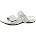 Vionic Rest Samoa - Womens Stretch Sandal Pewter - 10 Medium
